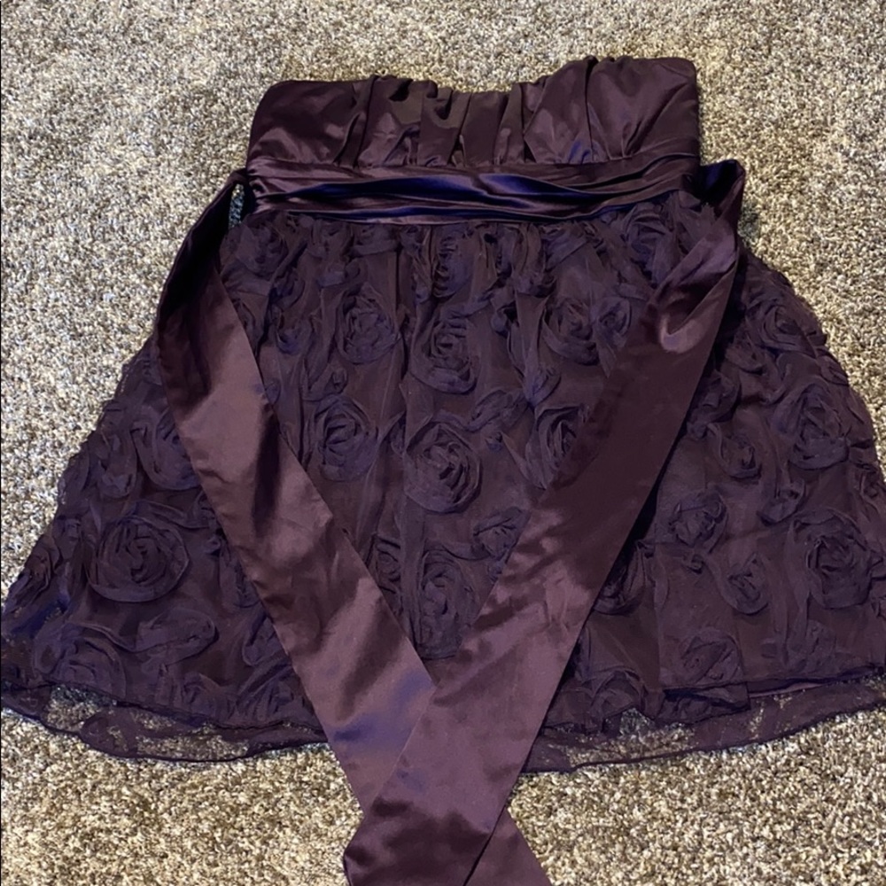 Beautiful plum dress